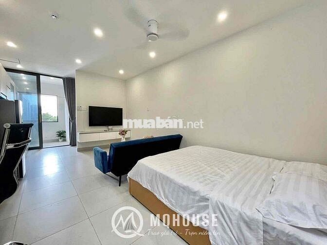 CHDV full nội thất 1pn và stu mới 100% có bảo vệ 24/7 ngay đh Văn Hiến