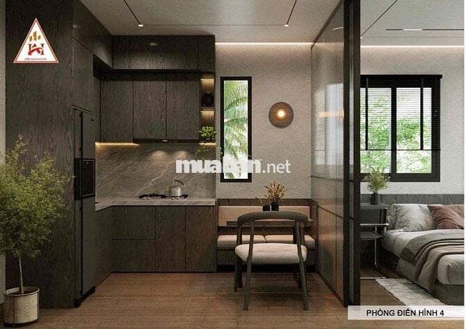 CHDV full nội thất 1pn và stu mới 100% có bảo vệ 24/7 ngay đh Văn Hiến