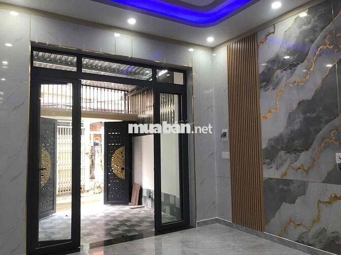 BÁN NHÀ MỚI XÂY GẦN CHỢ ĐỒN - CÁCH ĐƯỜNG BÙI HỮU NGHĨA 50m