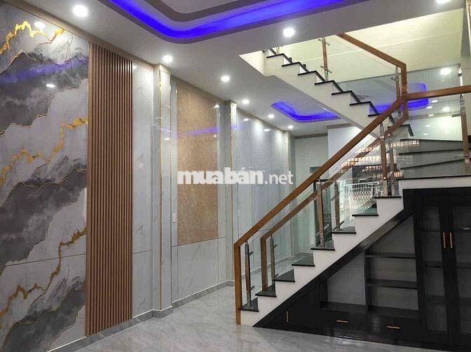 BÁN NHÀ MỚI XÂY GẦN CHỢ ĐỒN - CÁCH ĐƯỜNG BÙI HỮU NGHĨA 50m