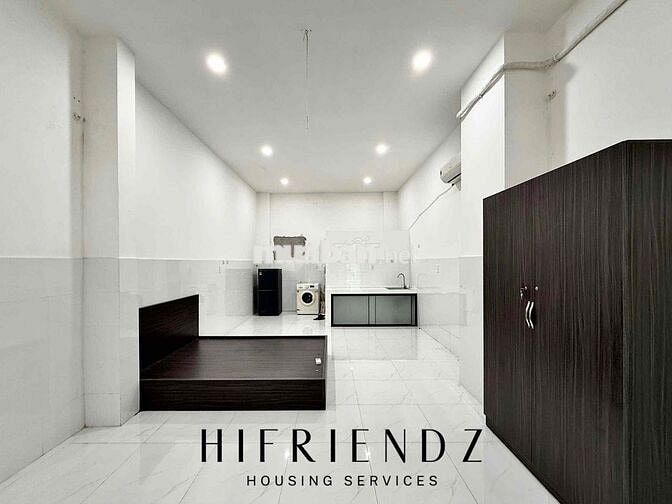Phòng trệt mơi xây rộng 40m2 full nội thất sạch sẽ kế Kinh Dương Vương