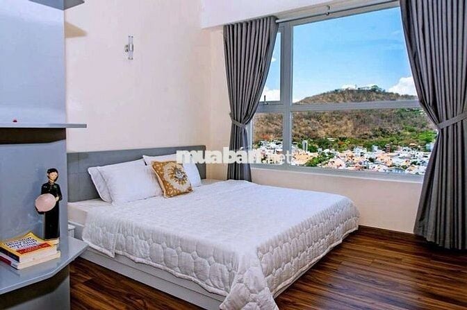 Cho thuê căn hộ Vũng Tàu goldsea 2PN căn góc mát mẻ view biển núi tp