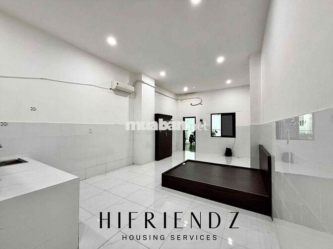 Phòng trệt mơi xây rộng 40m2 full nội thất sạch sẽ kế Kinh Dương Vương