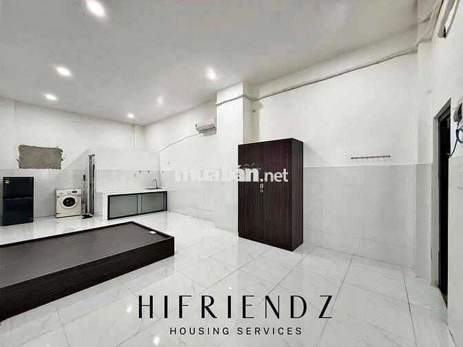 Phòng trệt mơi xây rộng 40m2 full nội thất sạch sẽ kế Kinh Dương Vương