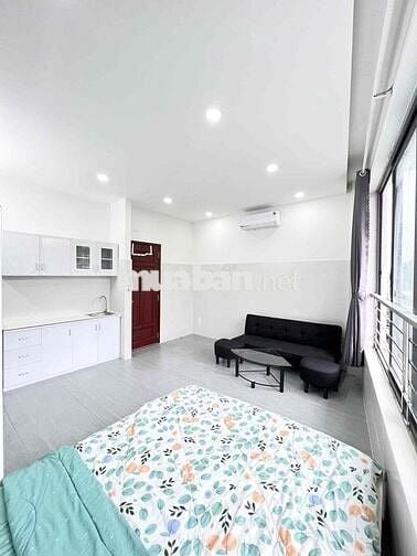 🌈 Căn Hộ Studio Full Nội Thất - Cửa Sổ View Sông , Gần Cầu Lê Văn Sỹ