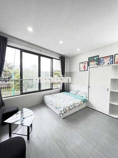 🌈 Căn Hộ Studio Full Nội Thất - Cửa Sổ View Sông , Gần Cầu Lê Văn Sỹ