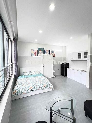 🌈 Căn Hộ Studio Full Nội Thất - Cửa Sổ View Sông , Gần Cầu Lê Văn Sỹ