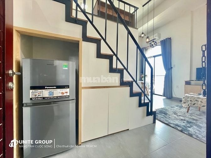 Gác ban công full nội thất setup 2 chỗ ngủ riêng