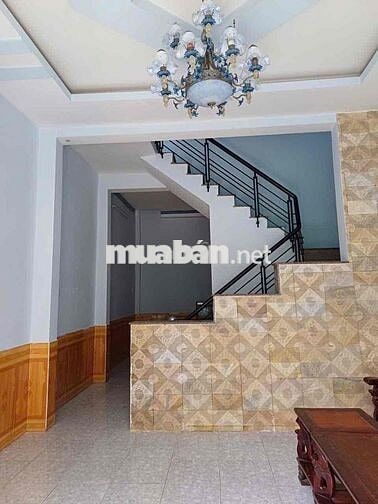 nhà trệt lầu 2 pn 2 vs hẻm xe ba gác