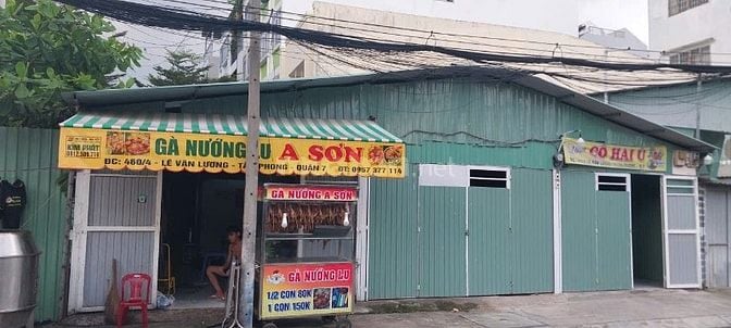 CHO THUÊ NGUYÊN CĂN LÊ VĂN LƯƠNG, P.TÂN PHONG, QUẬN 7