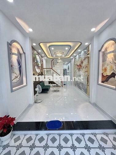 BÁN NHÀ 2 MẶT HẺM TRƯỚC SAU 80M2 SÁT MẶT TIỀN ĐẶNG NGUYÊN CẨN, Q6