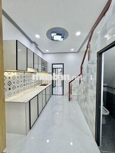 BÁN NHÀ 2 MẶT HẺM TRƯỚC SAU 80M2 SÁT MẶT TIỀN ĐẶNG NGUYÊN CẨN, Q6
