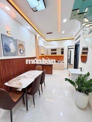 CẠNH LÊ VĂN QUỚI NHÀ ĐẸP 5 TẦNG TẶNG FULL NỘI THẤT-HXH 6M THÔNG-6.5 TY