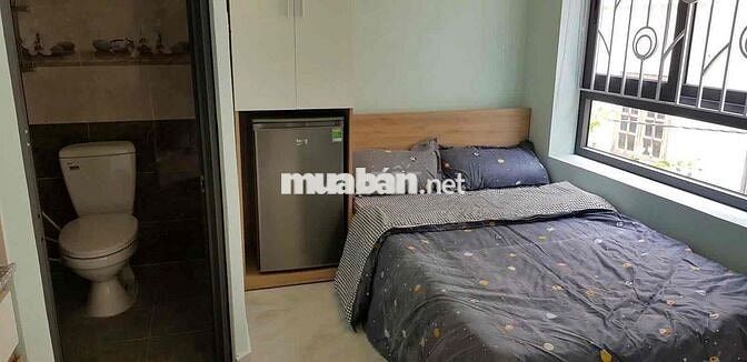 BÁN CHDV HXH 13 PHÒNG THANG MÁY - DT 60m2 4x15 FULL NỘI THẤT