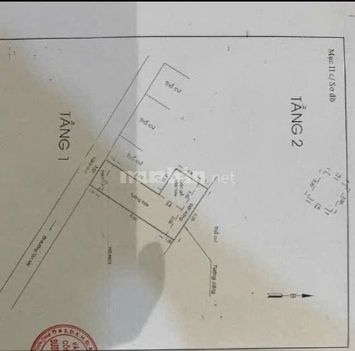 Gần ĐH Maketing, Nở Hậu chữ L, 02 Tầng , DT ~45m2