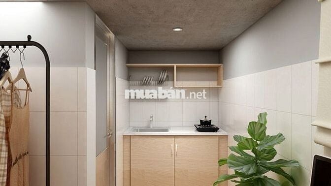 Căn Hộ có Gác mới xây full nội thất có cửa sổ thoáng ngay Khuông Việt