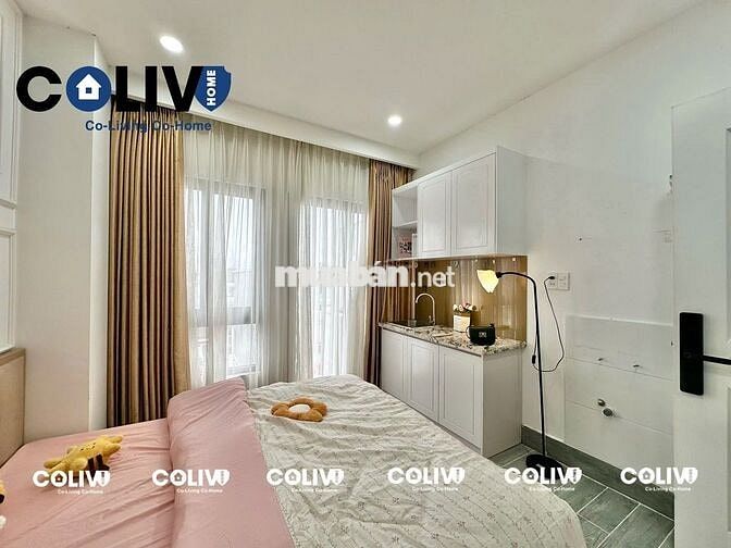 CĂN HỘ FULL NỘI THẤT - BAN CÔNG NGAY LÊ VĂN THỌ - CV LÀNG HOA