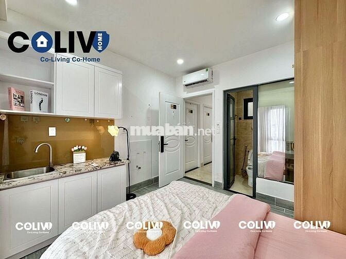 CĂN HỘ FULL NỘI THẤT - BAN CÔNG NGAY LÊ VĂN THỌ - CV LÀNG HOA