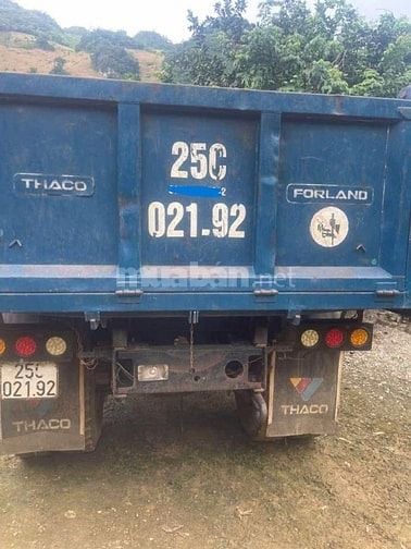 xe tải ben thaco 8t3 2c dầu đời 2016
