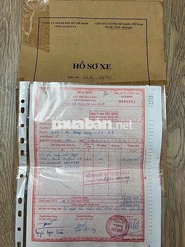 Airblade Thái FI đời đầu tiên vẫn còn hồ sơ gốc