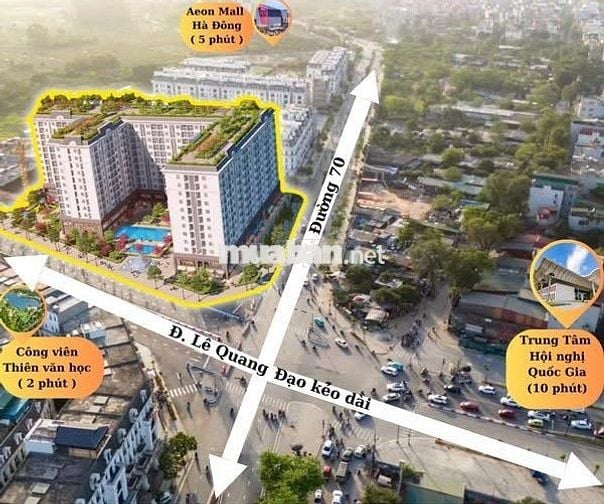 Nhượng lại SNG 3PN 115m2 tòa Hausman Premium Residence căn góc view hồ