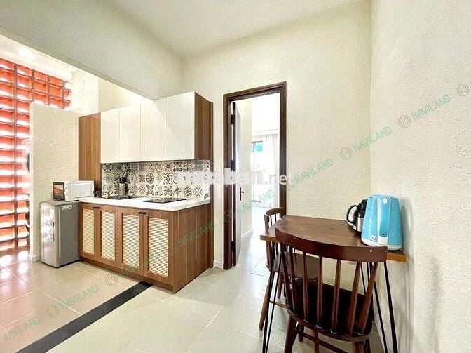 1 phòng ngủ view biển, 45m2, full nội thất, đi bộ 3' ra đến biển