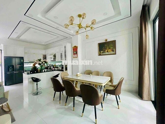 cô chú gửi bán Biệt thự thạnh lộc quận 12 giáp gò vấp 3 tầng 7x19m