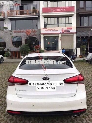 Cerato 1.6AT 2018 màu trắng 5v
