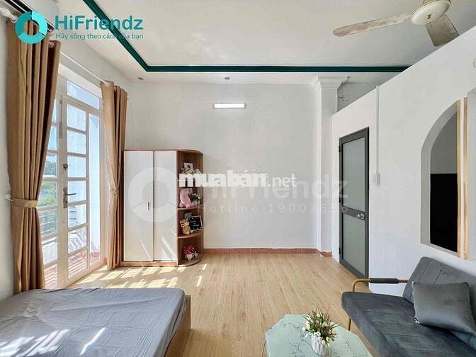 CĂN HỘ 1PN TÁCH BẾP, NỘI THẤT MỚI, GIỜ GIẤC TỰ DO NGAY QUANG TRUNG