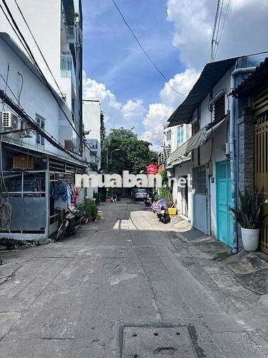 BÁN CHDV HẺM XE HƠI 6 TẦNG NƠ TRANG LONG P13 6 TẦNG THANG MÁY 19 PHÒNG