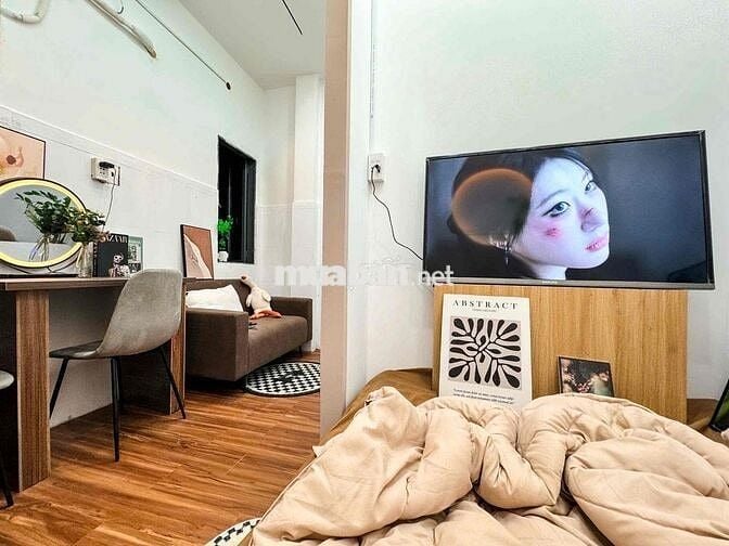 Cho thuê CHDV 1PN ngay Võ Văn Kiệt Q5 - nhà mới xây 30m2