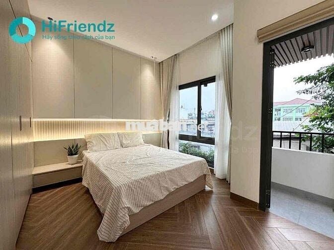 Cho thuê căn hộ mới xây máy giặt riêng ở Ngã tư thủ đức, Hoàng Diệu 2