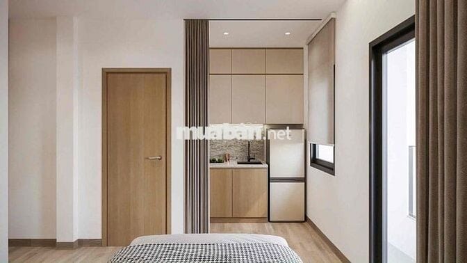 CHO THUÊ CHDV 35m2 - TRẦN HƯNG ĐẠO, QUẬN 1 - FULL NỘI THẤT