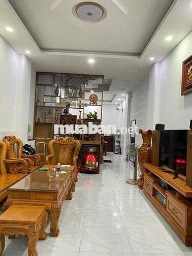 HẺM 5M TÂN QUÝ FULL NỘI THẤT 4x18M ĐÚC 2 LẦU 3PN 3WC CHỈ 15TR