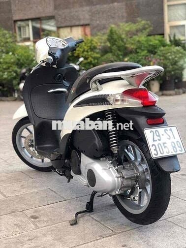 Liberty 125 3vie 2014 màu trắng xe đẹp
