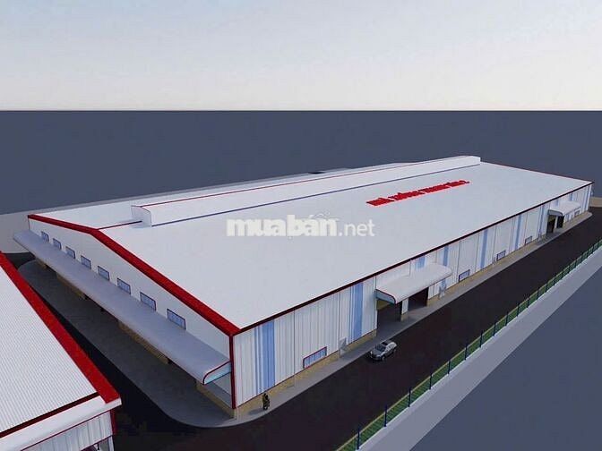 Cho thuê xưởng 10.000m² ngoài KCN Đức Hòa , Long An, giá : 550tr/tháng