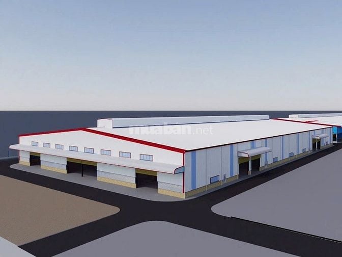 Cho thuê xưởng 10.000m² ngoài KCN Đức Hòa , Long An, giá : 550tr/tháng