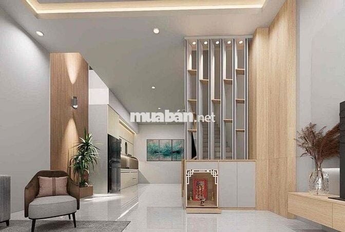 Nhà 01 Trệt 02 Lầu Mới 100% Khu Quân Đoàn 4