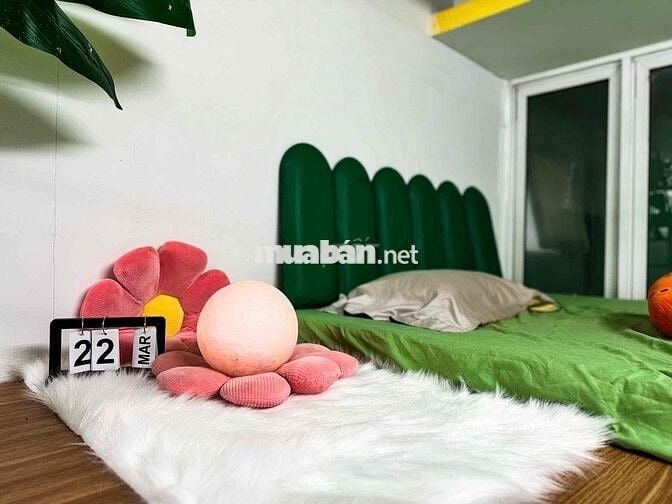 Duplex rộng có tới 3 chỗ ngủ - Full nội thất - Gần VHU