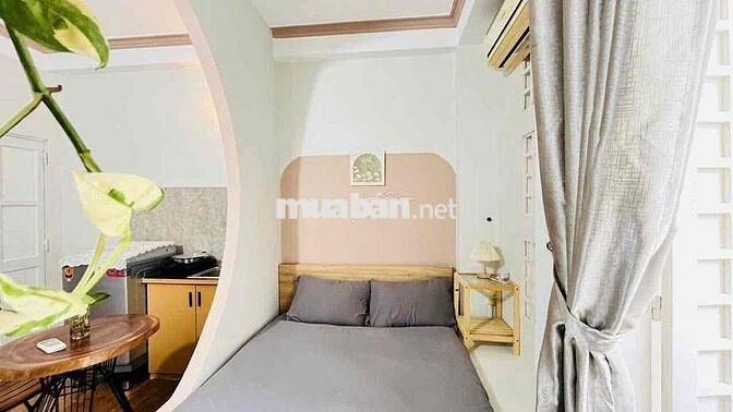 🔥Hot Căn Hộ Mới Tách Bếp 🍭 Lầu 1 Bancol - Full Nội Thất