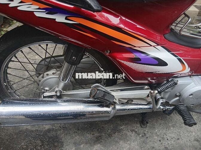 Cần bán xe Honda Wave Alpha 2004 màu đỏ