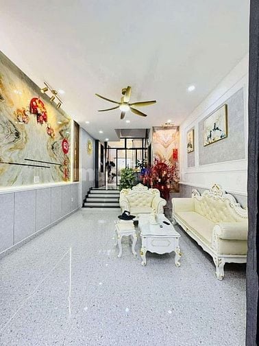 Nhà 59,6m² HXH 6m Lê Quang Định, Gò Vấp xây 4 tầng. Sổ hồng – 2,29 tỷ