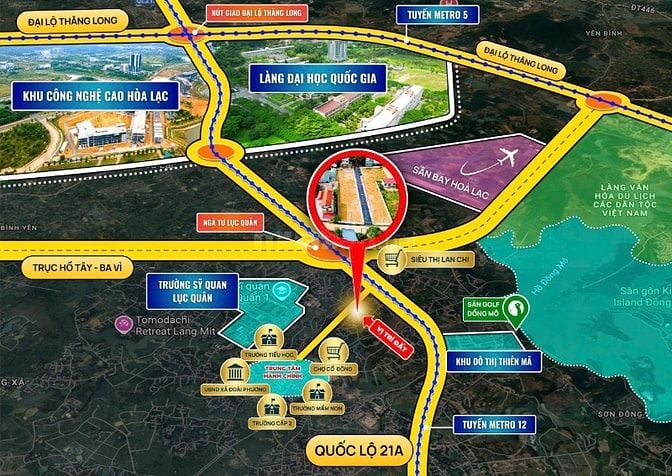 Cần tiền bán gấp lô đất 100,1m² Hòa Lạc – pháp lý chuẩn, giá siêu tốt