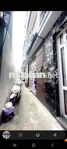 1,85 tỷ- bán nhà Bình Tân 26m2, dtsd 58m2, 3 tầng, sổ hồng chung