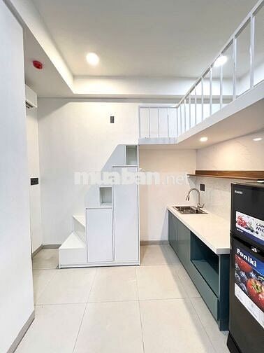 CHO THUÊ CĂN HỘ GÁC LỬNG FULL NT NGAY SÁT ĐẠI HỌC VĂN LANG CS3