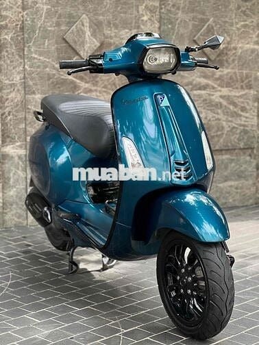🌈🌈 Lên Sàn Vespa Sprint 2016 Xanh Poscher BS 60