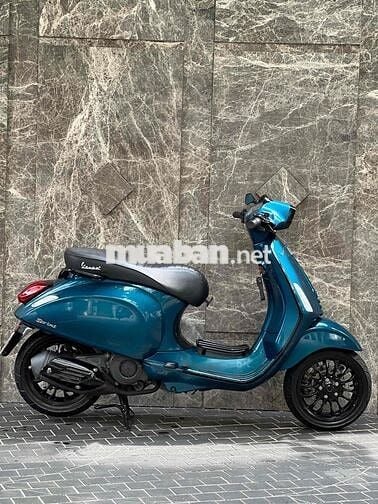 🌈🌈 Lên Sàn Vespa Sprint 2016 Xanh Poscher BS 60
