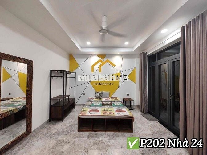 Phòng xinh ban công lớn rộng hơn 25m2 đẹp như homestay