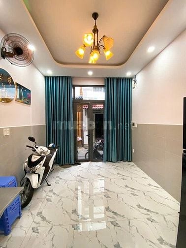 Nhà 2 mặt tiền trước sau, 77 Tân Quy, DT ~ 30m2