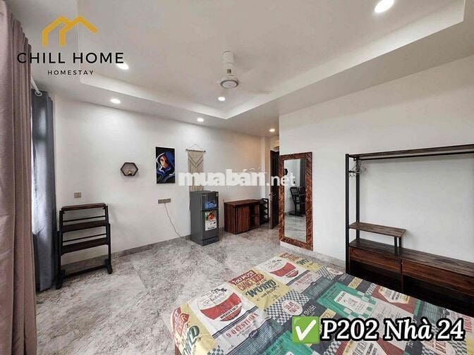 Phòng xinh ban công lớn rộng hơn 25m2 đẹp như homestay